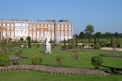 Hampton Court Palace, Rear View